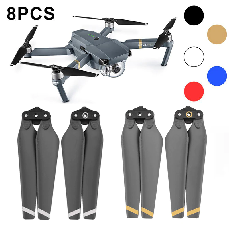 Thumbnail: 8pcs Propeller for DJI Mavic Pro Drone Quick Release Props Folding Blade 8330
