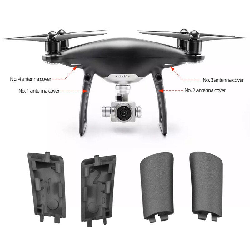 Thumbnail: Landing Gear Antenna Cover Replacement Repair Parts for DJI Phantom 4