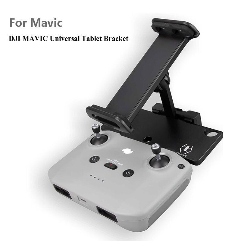 Thumbnail: Metal Tablet Bracket For DJI Mavic AIR 2/2S Drone Controller Clip Mount Universa