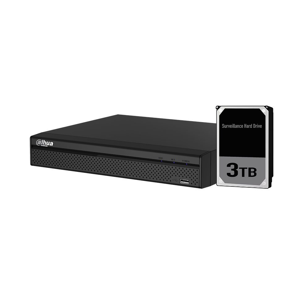 Thumbnail: 4ch NVR Record Up to 8MP, 4 Port PoE,HDMI(4K), Smart 2.0, DHI-NVR4104HS-P-4KS2/L