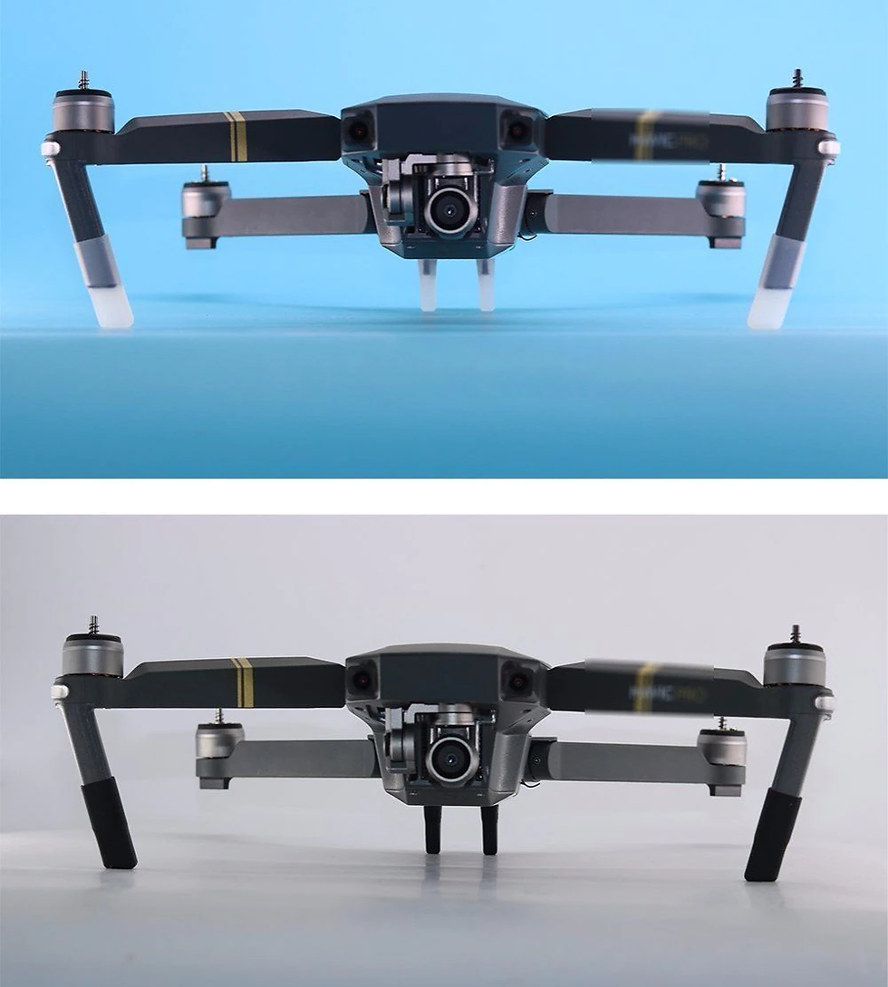 Thumbnail: 4pcs Soft Silicone Landing Gear Kits For DJI Mavic Pro Platinum Drone