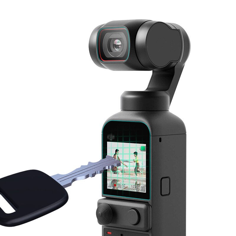 Thumbnail: Tempered Glass Film for DJI OSMO Pocket Lens Protective Film Kit Gimbal Camera 