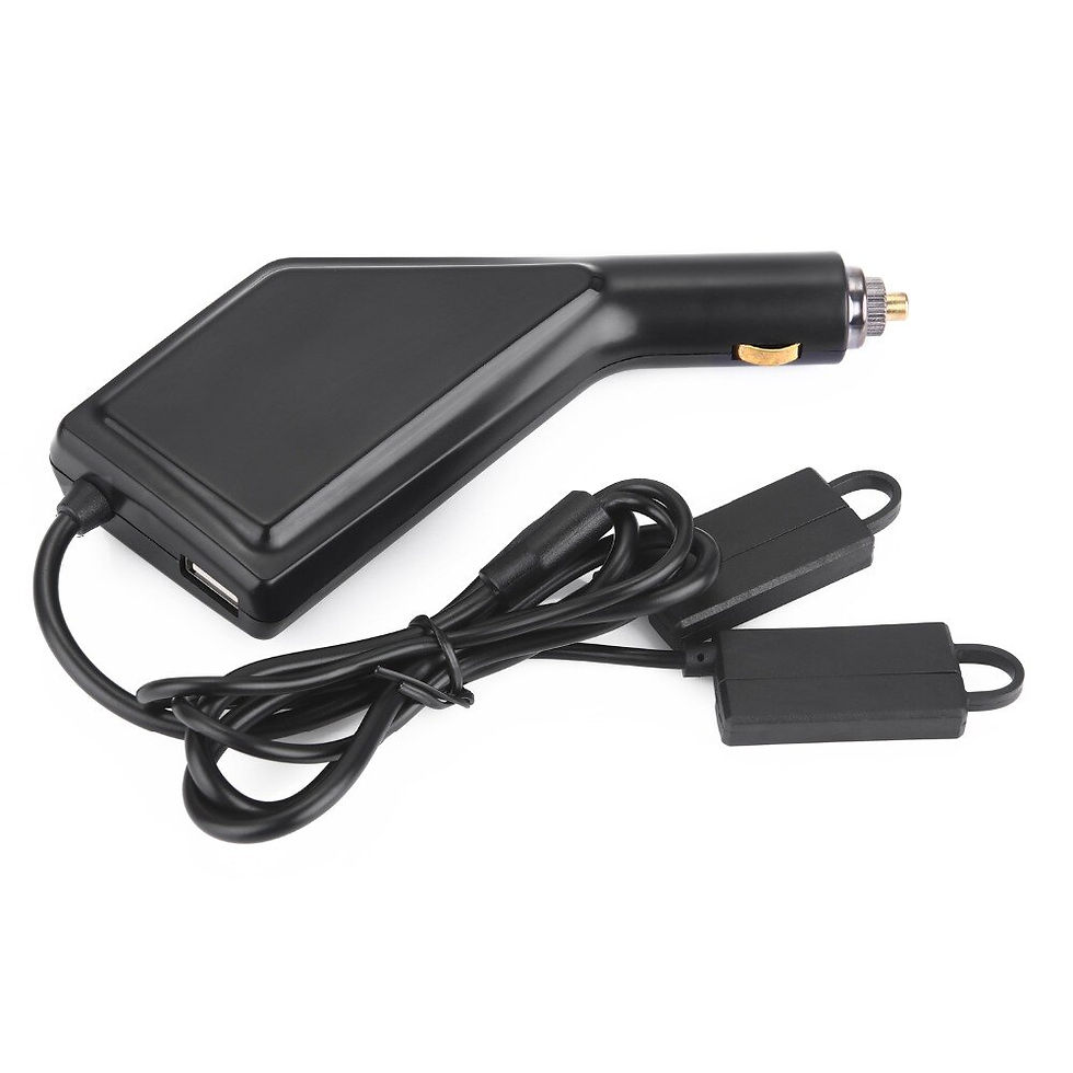 Thumbnail: Car Charger For DJI Spark Battery and Remote Controller Charging Hub Car Connec