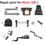 Thumbnail: Disassembled Repair Parts for Mavic Air 2 GPS Module Control Board Cable Left R