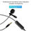 Thumbnail: Lavalier Condenser Microphone Portable 3.5mm  Audio Video Recording Mic