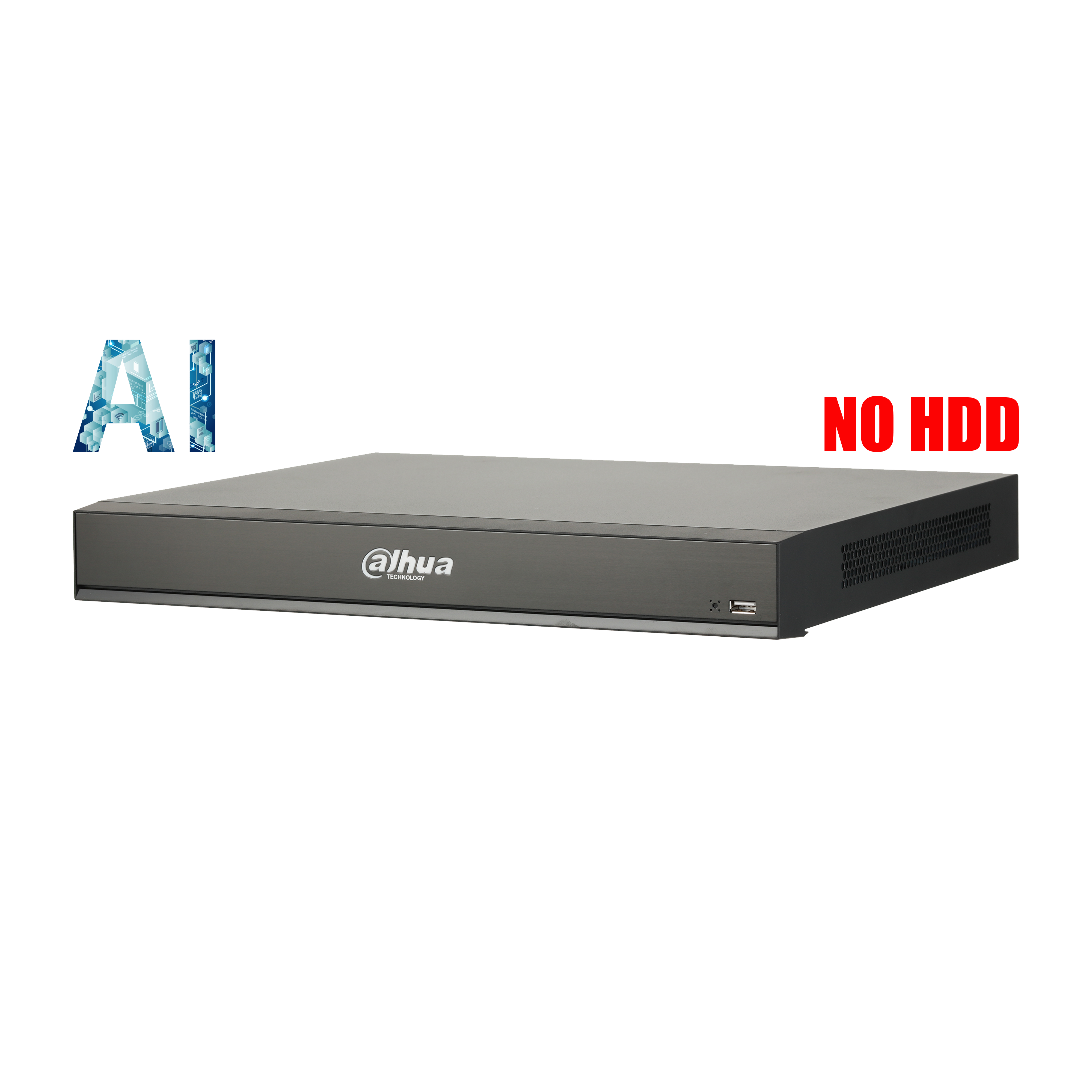 16ch AI NVR 16MP recording,16xPOE,1x HDMI(4K)/VGA, DHI-NVR5216-16P-I