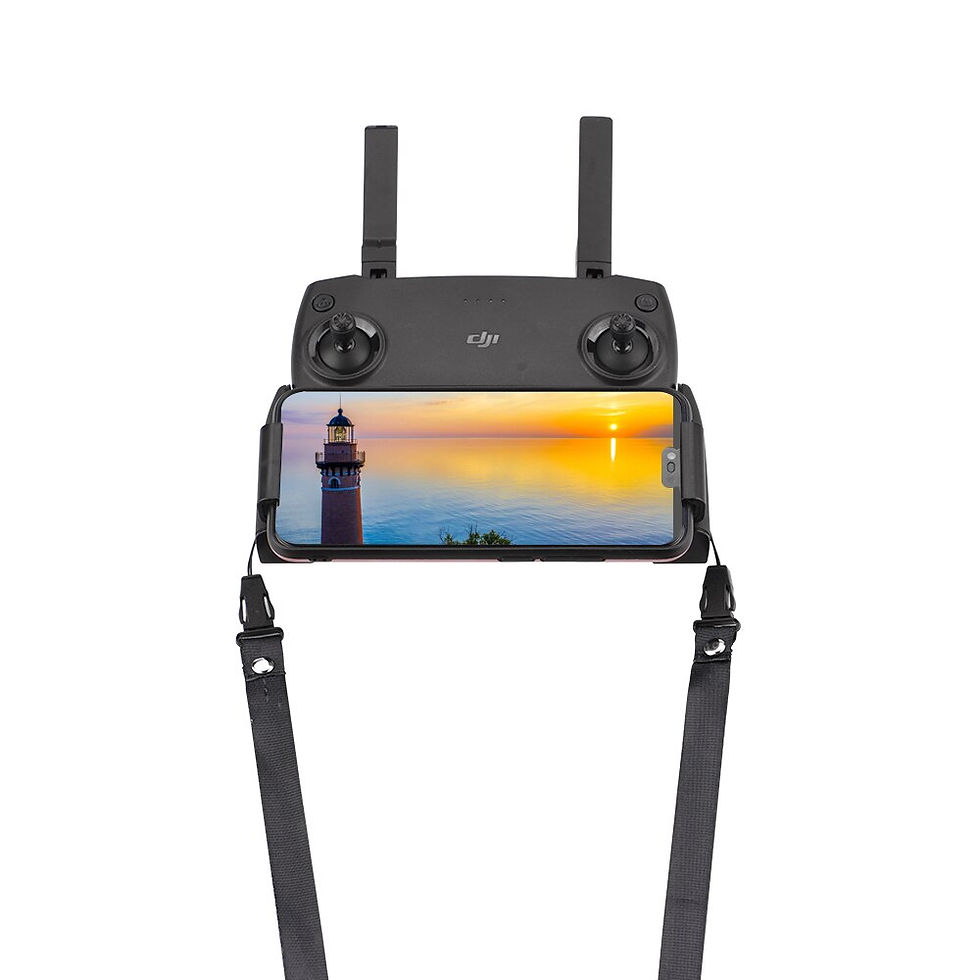 Thumbnail: Phone Holder with Neck Strap For DJI Mavic mini 1/SE Drone Belt Bracket Clip 