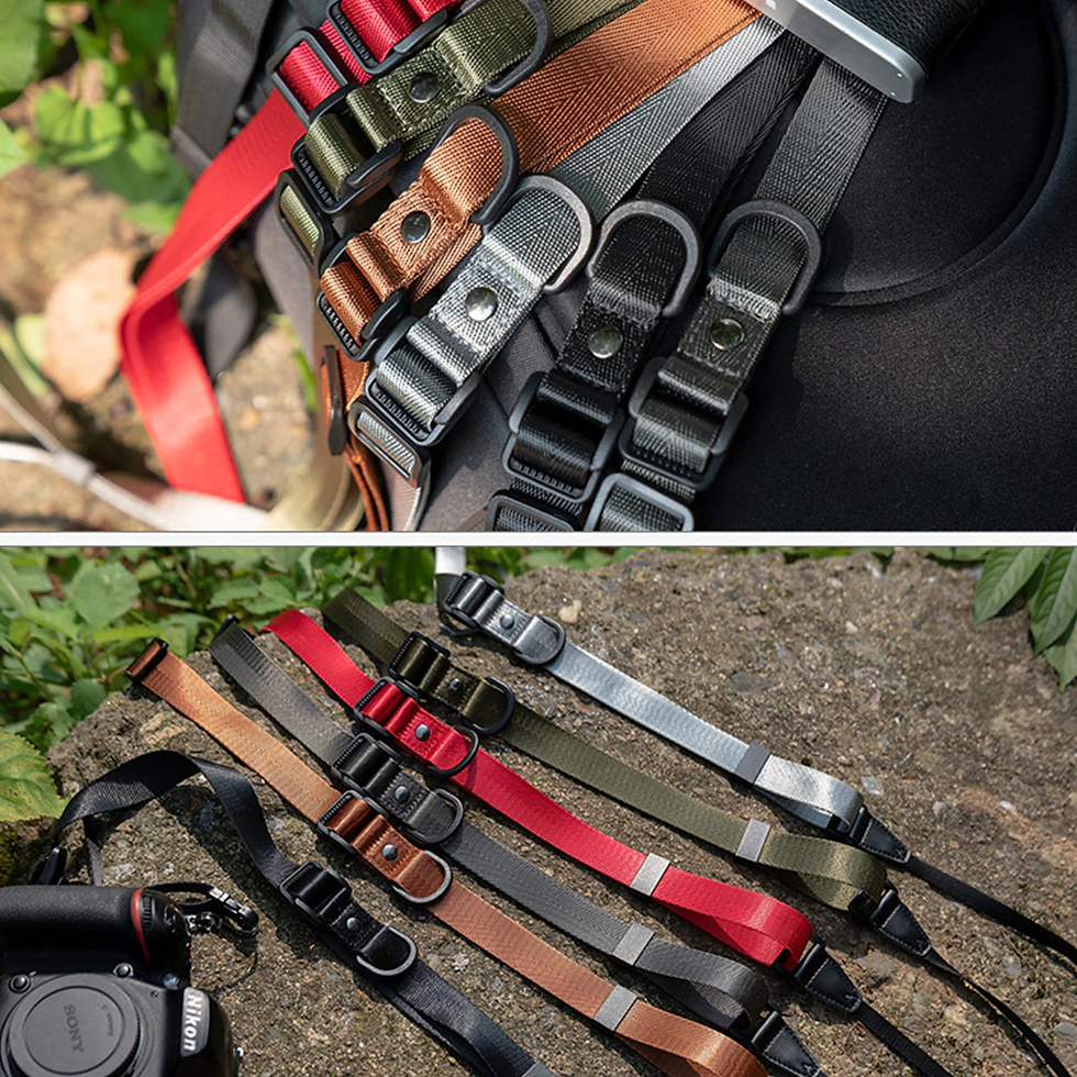 Thumbnail: SLR Camera Strap Durable Adjustable Nylon Shoulder Neck Rope Belt Hanging for S