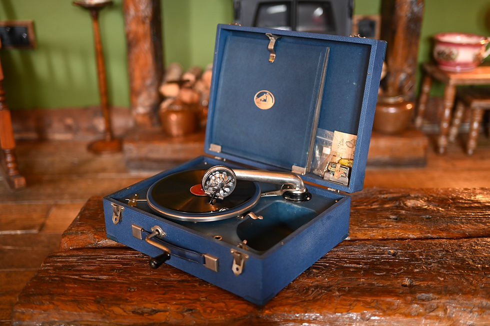Thumbnail: 1931 HMV Portable Gramophone