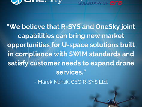 R-SYS Joins the OneSky Future of Flight Program