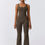Thumbnail: Tiffany Jumpsuit (Flare Leg Pants)