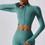 Thumbnail: Cropped Zip-Up Jacket With Thumbhole