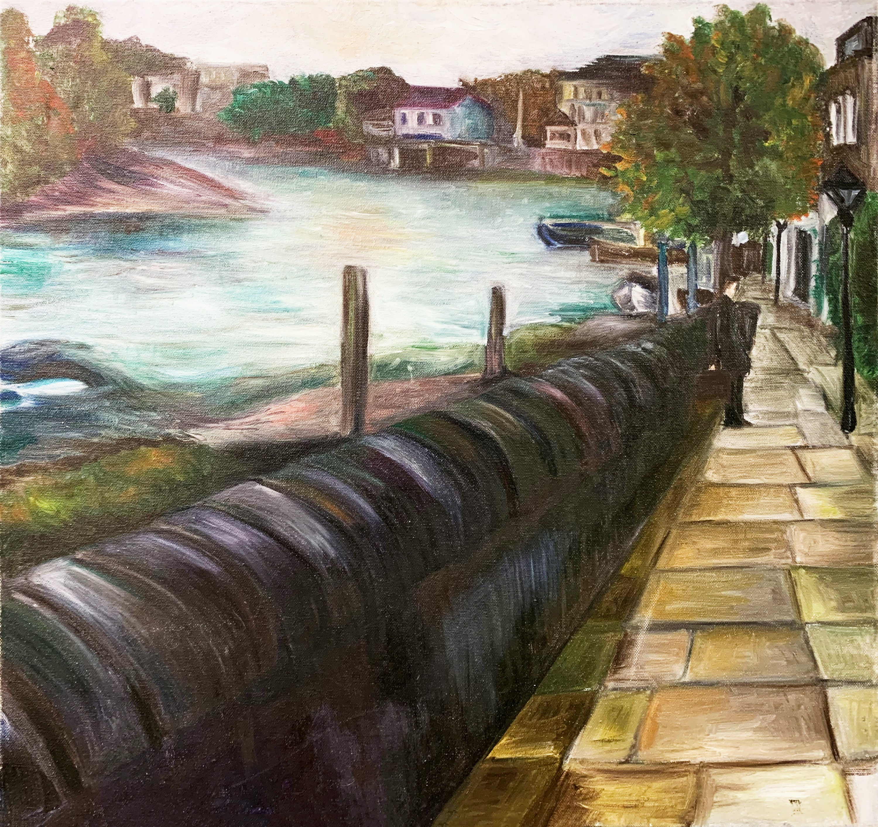 View of theThames, Barnes, London