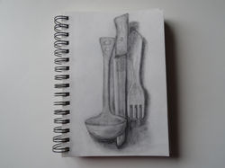 Sketchbook: Utensilios de cocina
