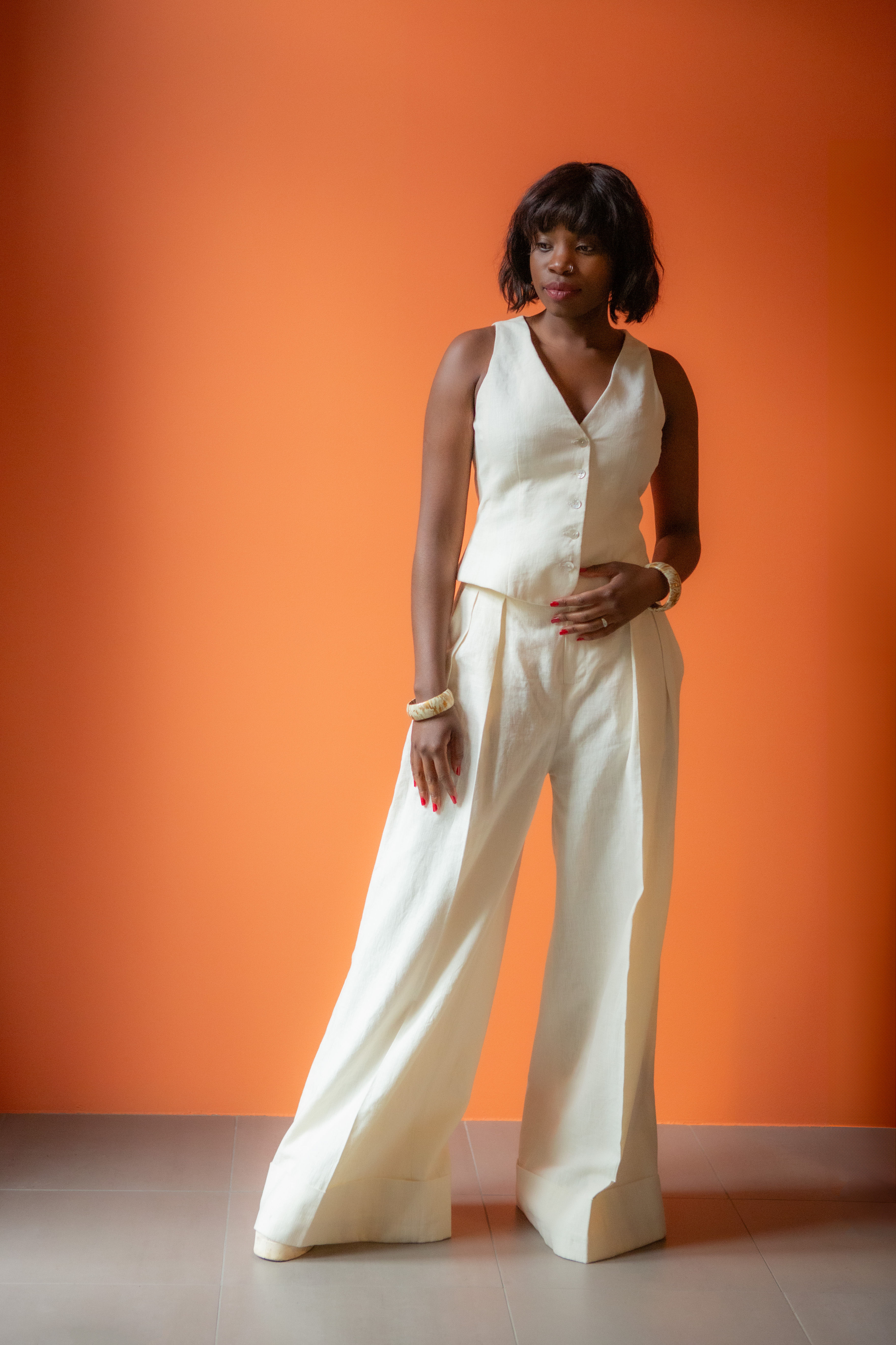 Lily Marlene Legs white