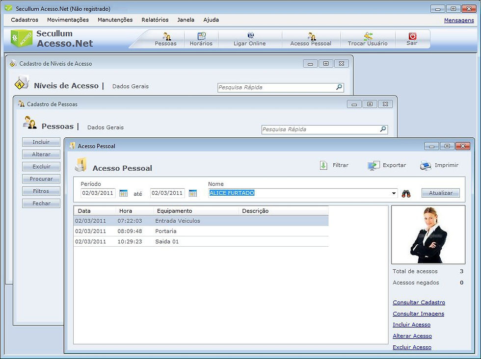 ACESSO.NET - ACESSO PESSOAL