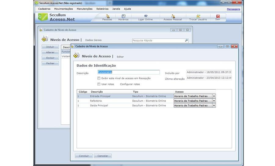 ACESSO.NET- DADOS DE IDENTIFICAÇÃO