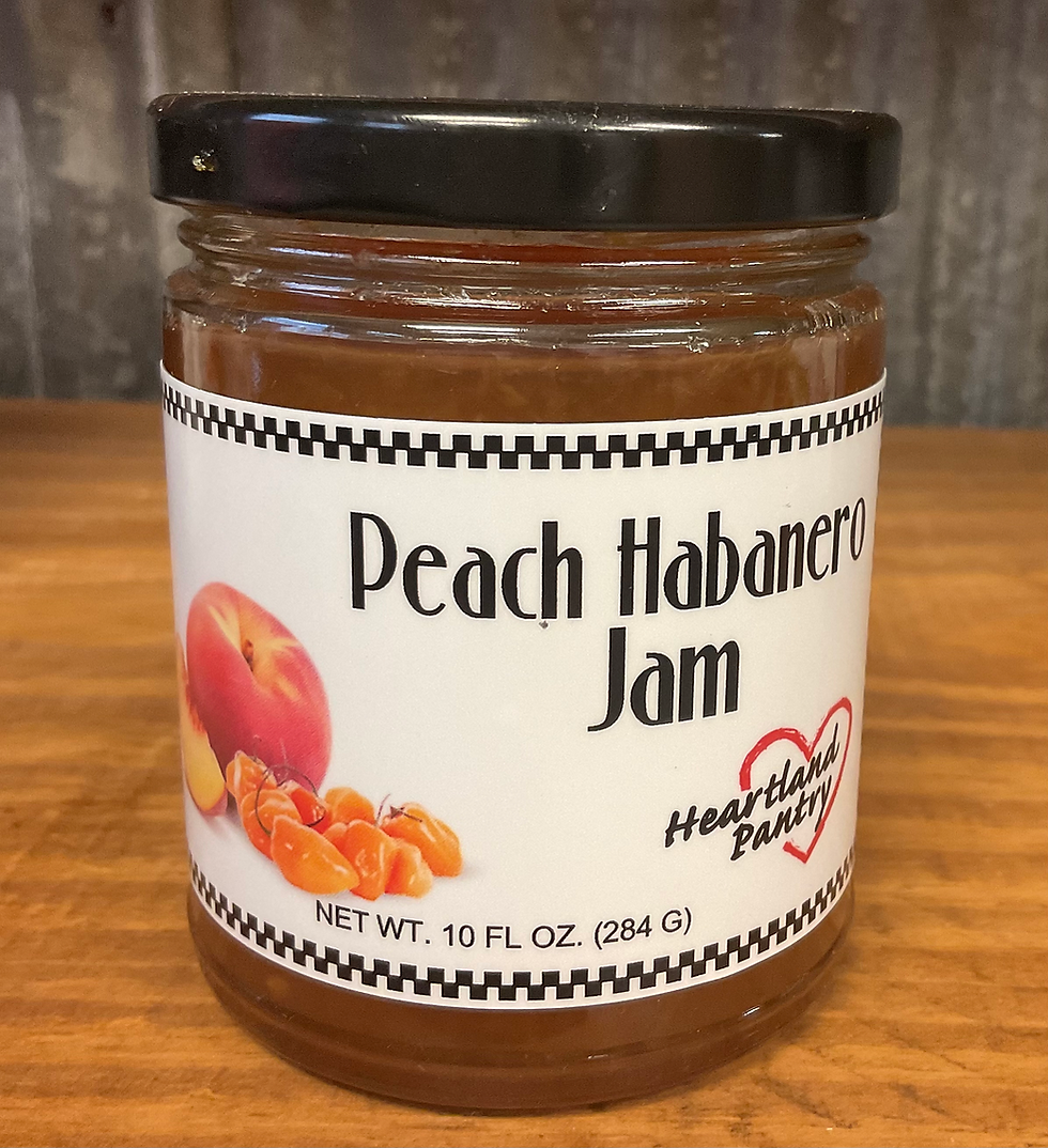 Peach Habanero Jam