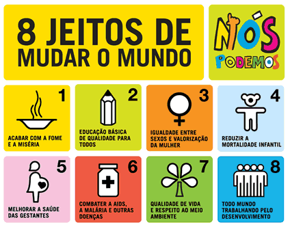 8 JEITOS DE MUDAR O MUNDO