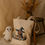 Thumbnail: Spell book witch halloween terrier dogs tote bag