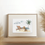 Thumbnail: Welsh terrier dog by the beach with sun lounger art print