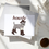 Thumbnail: Howdy cow-boy schnauzer dog greeting card