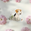 Thumbnail: Pastel easter Fox, welsh/airedale, lakeland terrier and schnauzer sticker