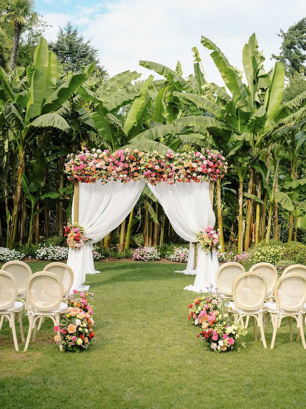 How much does a destination wedding cost in Como Lake