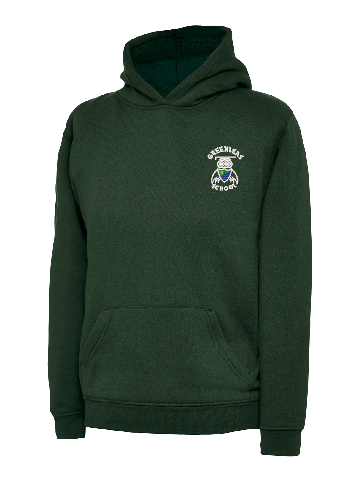 Bottle Green PE Hoody (Greenleas)