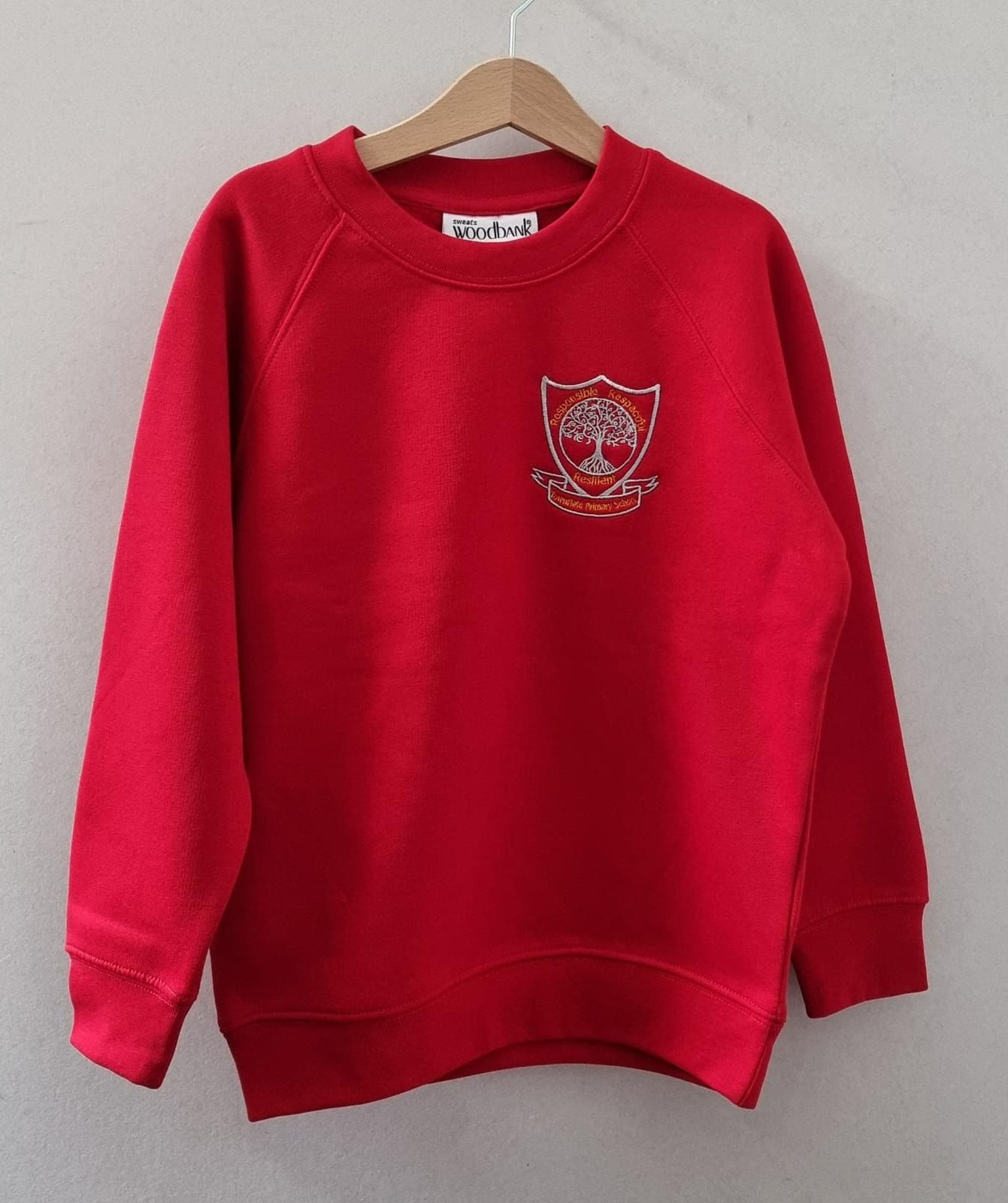 Red Townfield Primary PE Sweatshirt