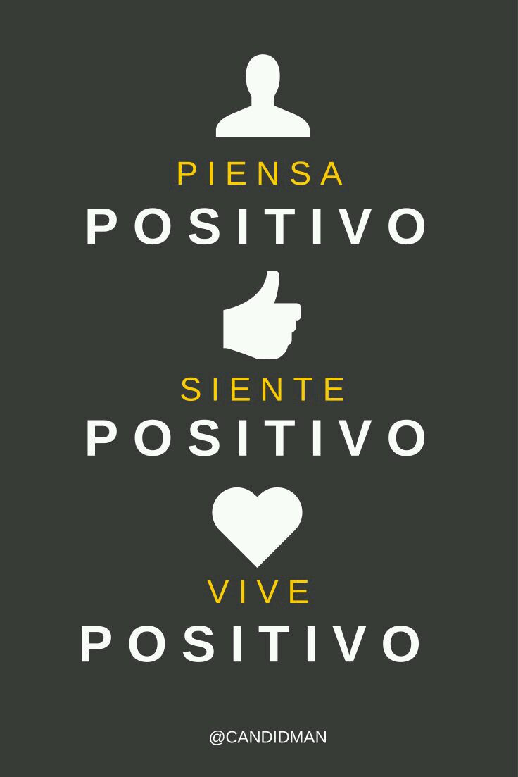 Piensa positivo
