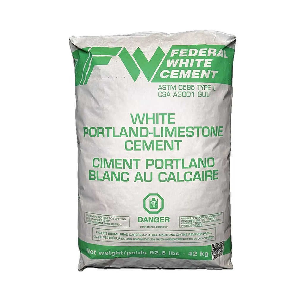 White Federal Portland White Cement