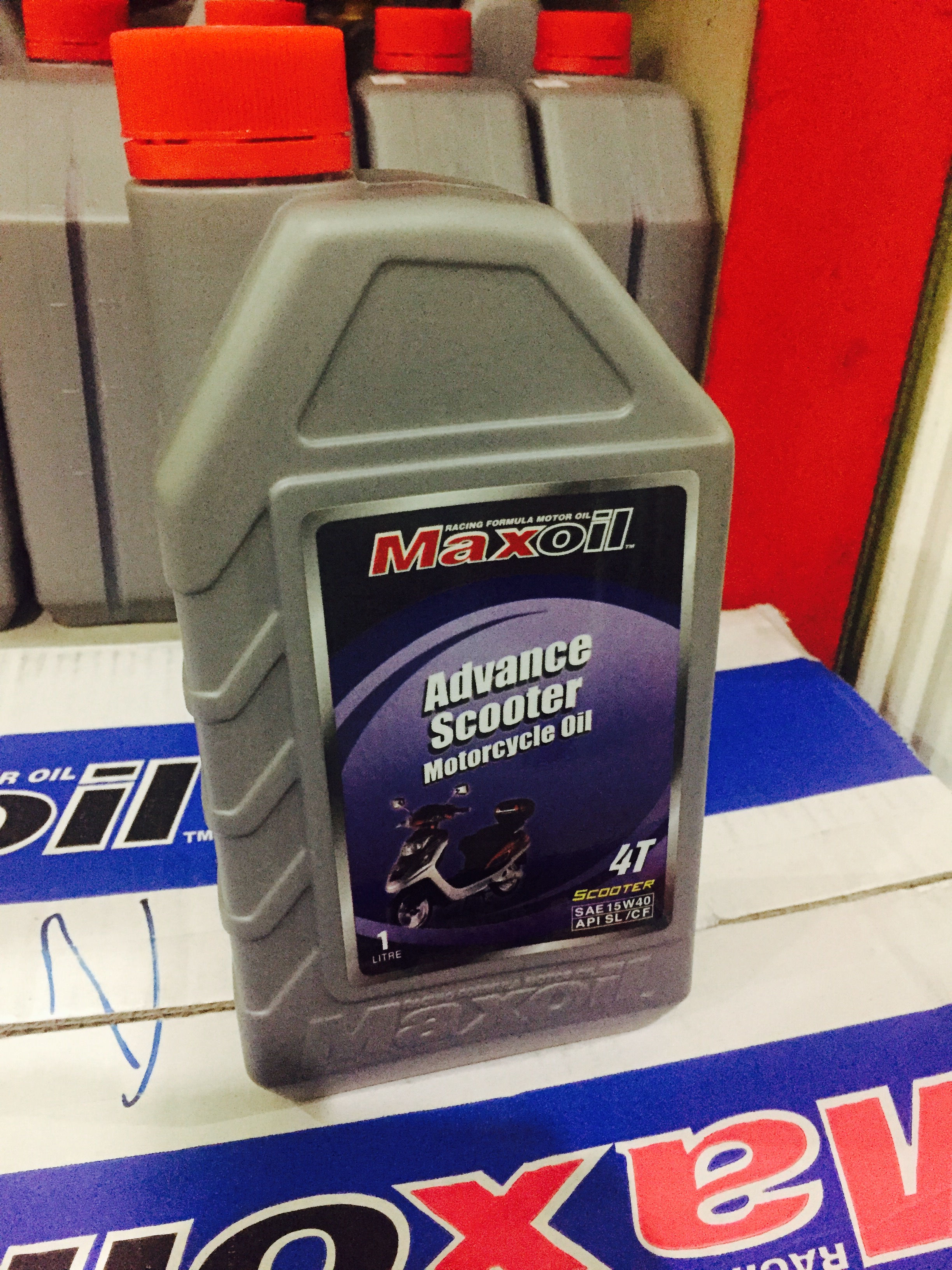 4T SCOOTER Advance Scooter SAE 15W40 SL/CF (1L)