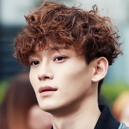 Messy Two Block Hairstyle