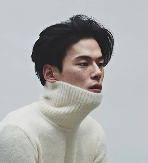 Long Two Block Hairstyles For Asian Men