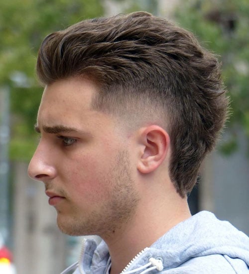 Mohawk hiện đại Fade