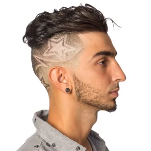 Kẻ tóc nam đẹp Mohican undercut