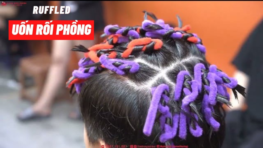 Side Part Ruffled