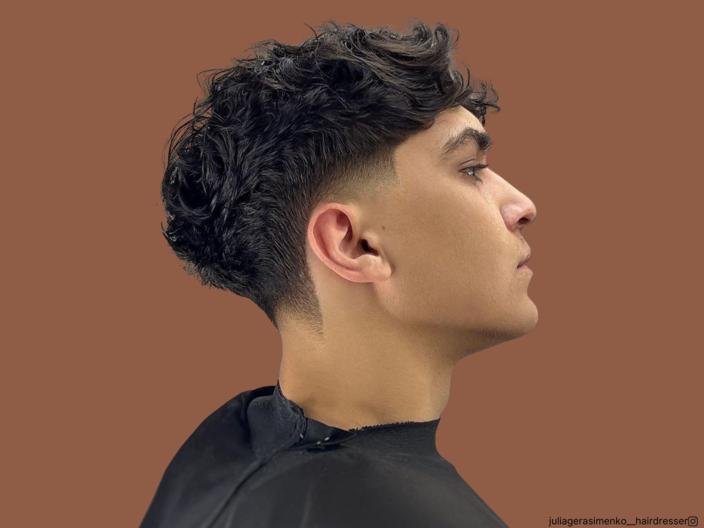 kiểu tóc burst fade haircut