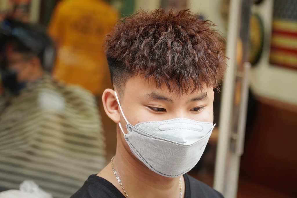 Kiểu Tóc Ruffled Nam