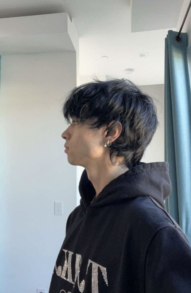 wolf cut men