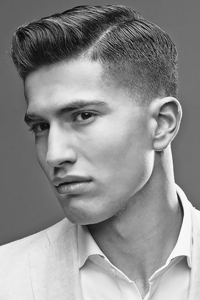 Kiểu tóc nam Taper Fade cho học sinh