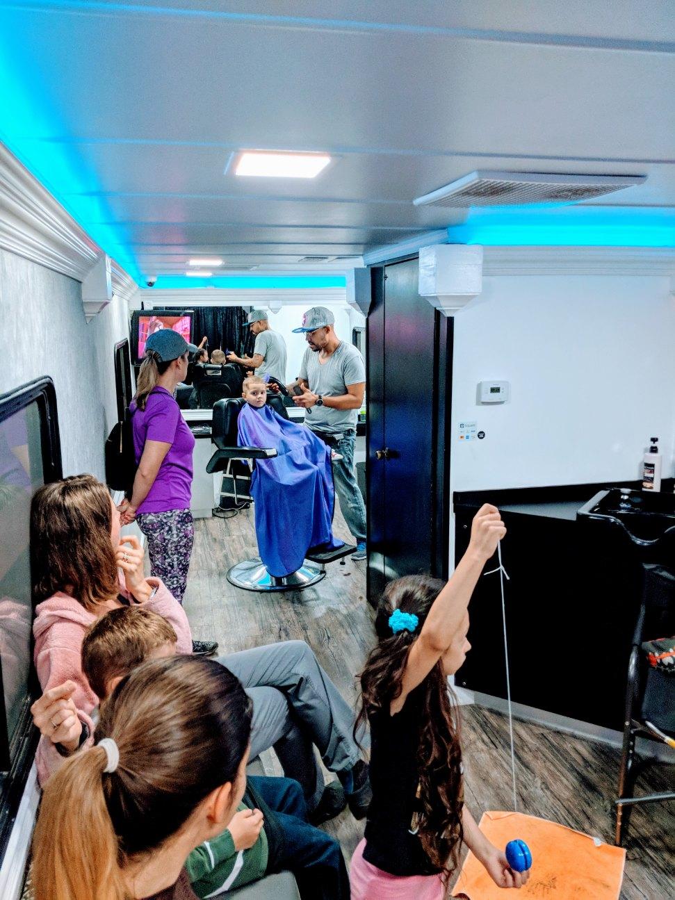 mobile salon customers