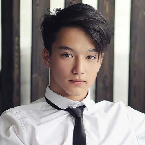 Two Block Haircut Side Part