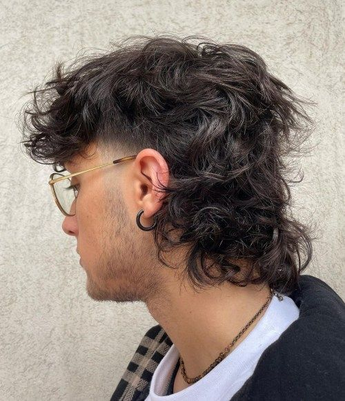 tóc wolf cut nam