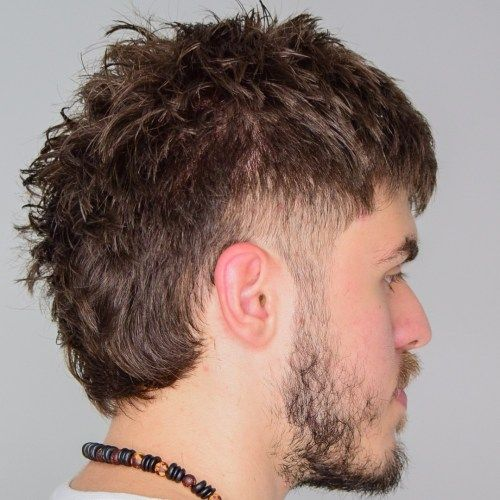 tóc wolf cut nam