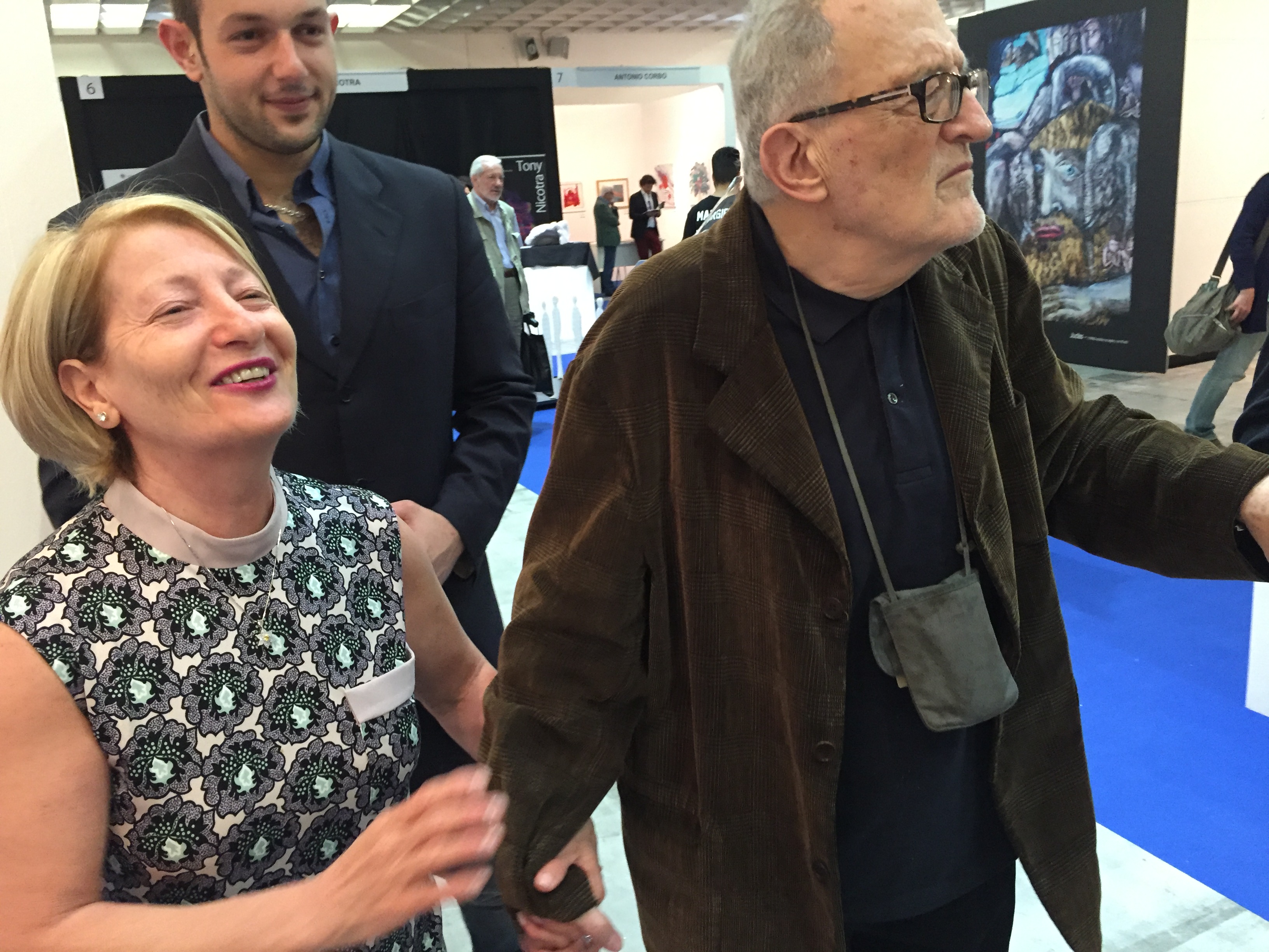 Semadar with Art Critic Paolo Levi