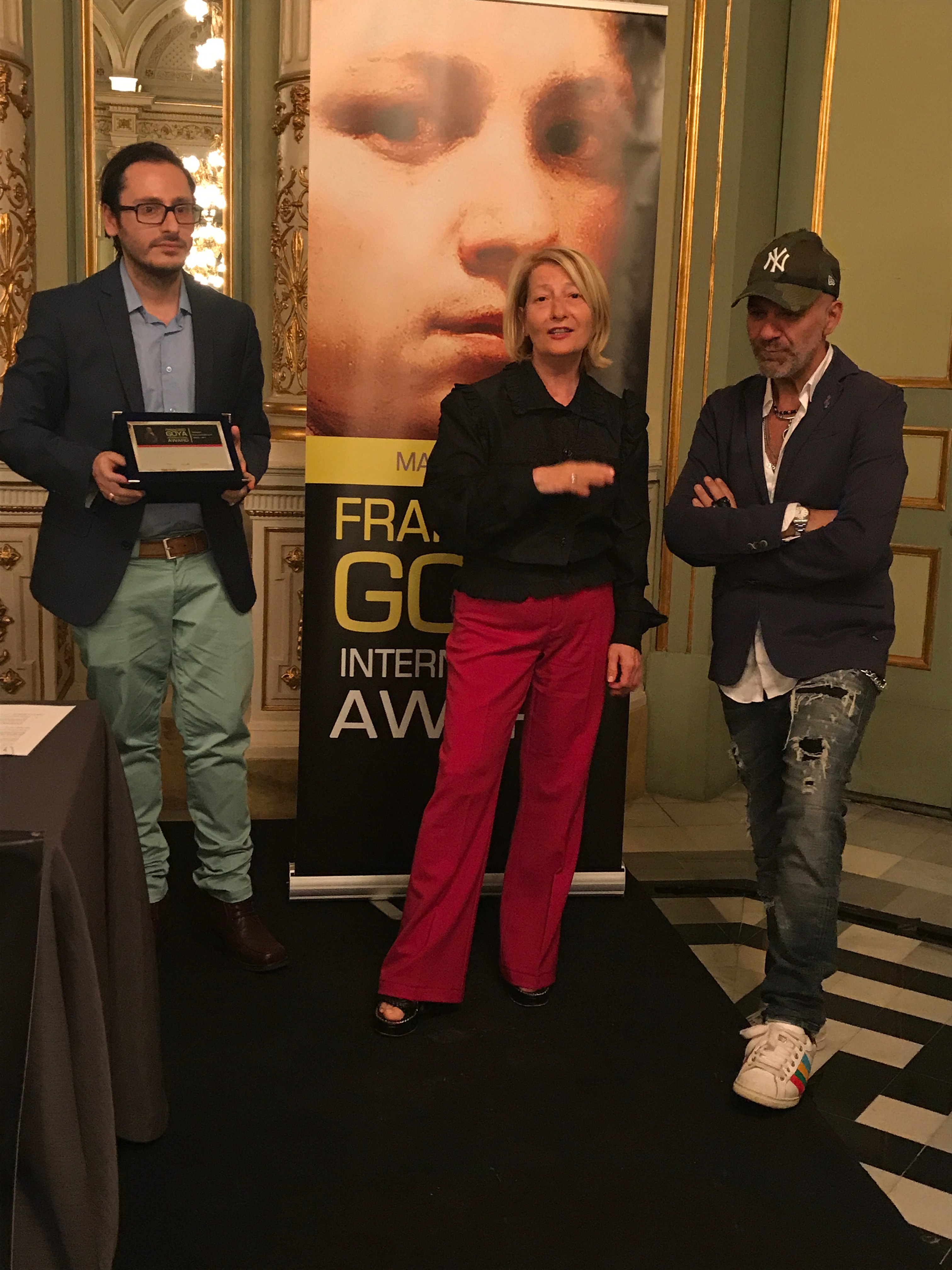 Awarding of the Prize Goya