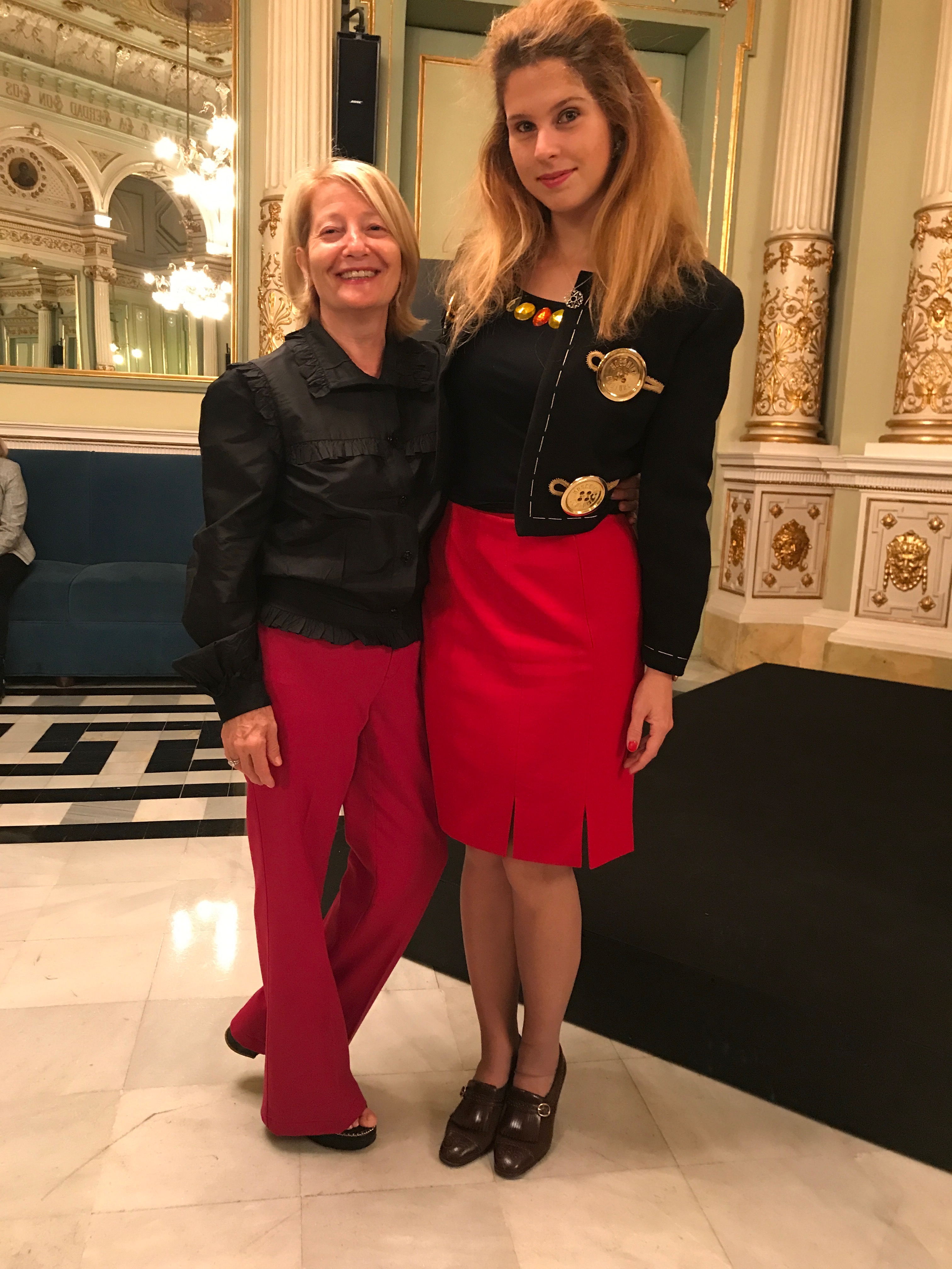 A moment inside the Teatre de Liceu