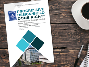 New DBIA Primer Provides Targeted Guidance for Progressive Design-Build Projects
